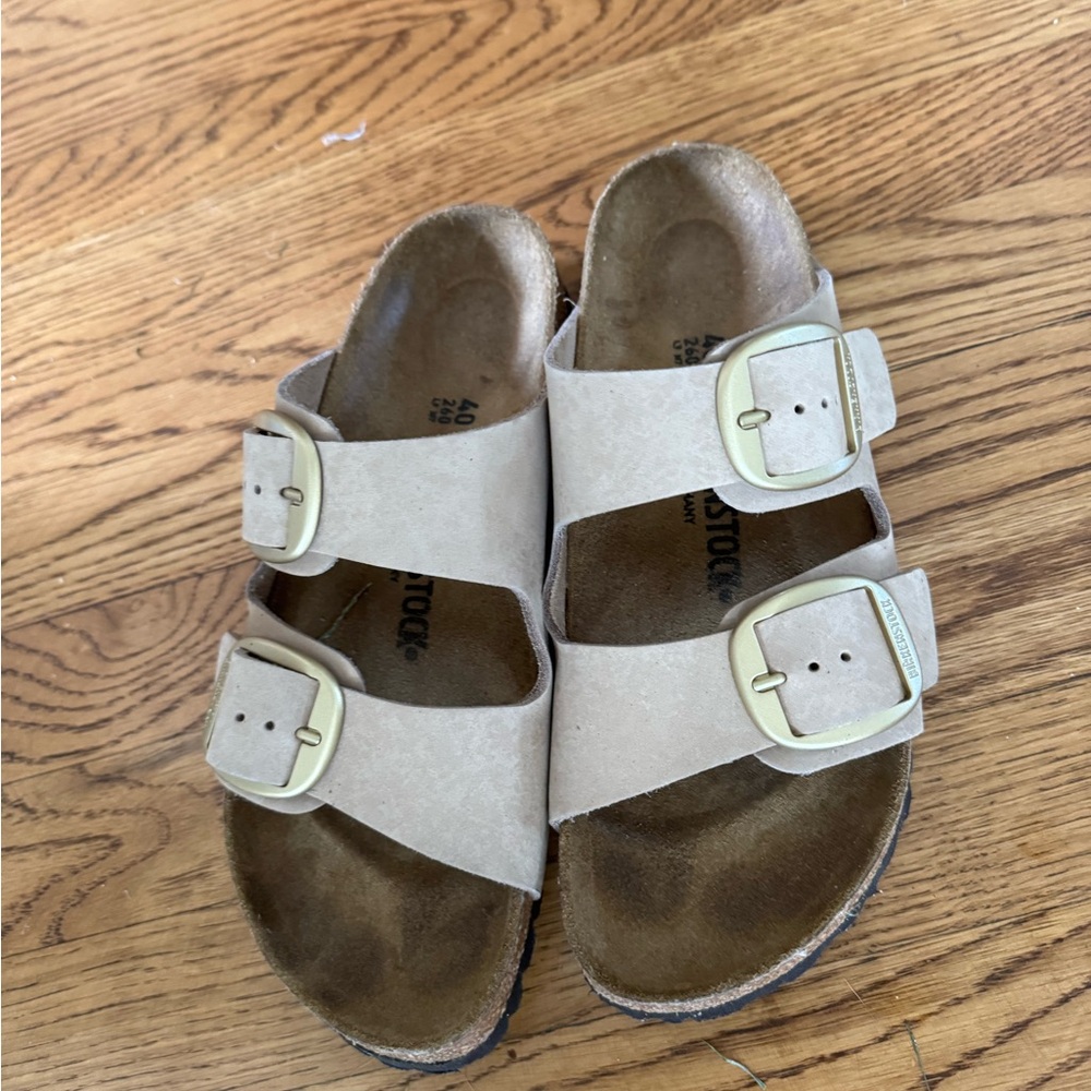 Birkenstock Arizona Big Buckle- nubuck leather